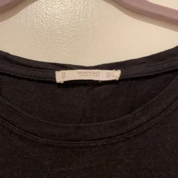 Mango Black T-shirt - Picture 2 of 4